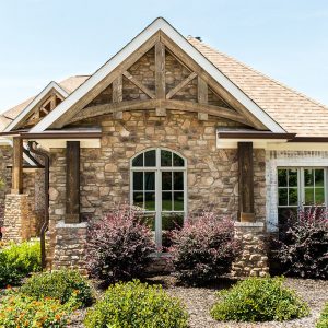 Installation of Craftsman Cottage Stone in Pecan