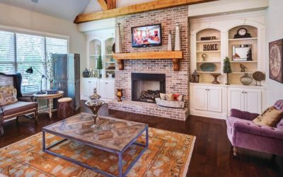 Cozy Brick Fireplace Ideas